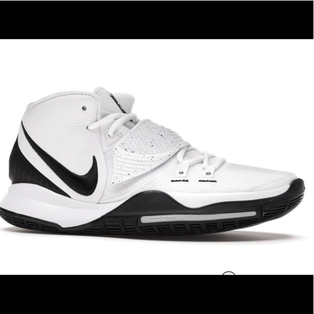 Kyrie 6 - White/Black - Size 14